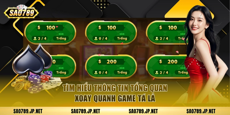 Các thông tin chung về game Tá lả
